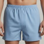 Hanes Style Boxer Shorts – Light Blue Solid