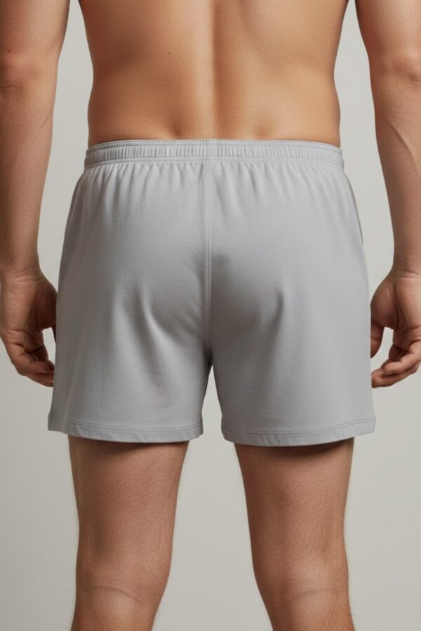Men’s Boxer Shorts – Dark Solid Cotton Back