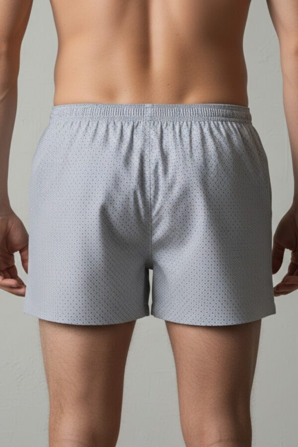 Men’s Boxer Shorts – Micro Print Design Back