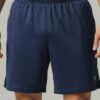 Men’s Mesh Shorts – Navy Blue Performance Fit