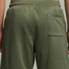 Stussy Style Mesh Shorts – Olive Green Back