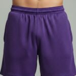 Stussy Style Mesh Shorts – Purple Street Mesh