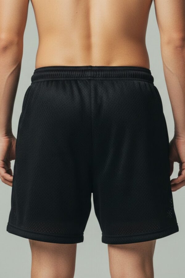 Stussy Style Mesh Shorts – Street Black Back
