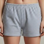 Women’s Boxer Shorts – Minimal Stripe Pattern