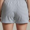 Women’s Boxer Shorts – Minimal Stripe Pattern Back