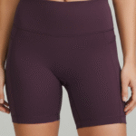 Women’s Compression Shorts – Deep Plum Fit