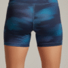 Women’s Compression Shorts – Gradient Athletic Pattern Back