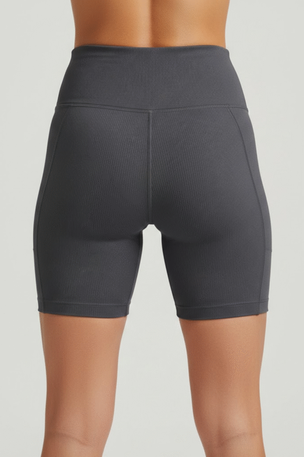 Women’s Compression Shorts – Textured Performance Fabric Back