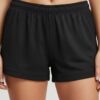 Women’s Mesh Shorts – Black Fitness Mesh
