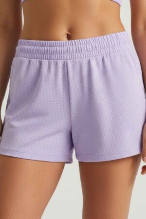 Women’s Mesh Shorts – Lavender Sport Mesh