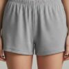 Women’s Mesh Shorts – Minimal Grey Mesh