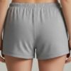 Women’s Mesh Shorts – Minimal Grey Mesh Back